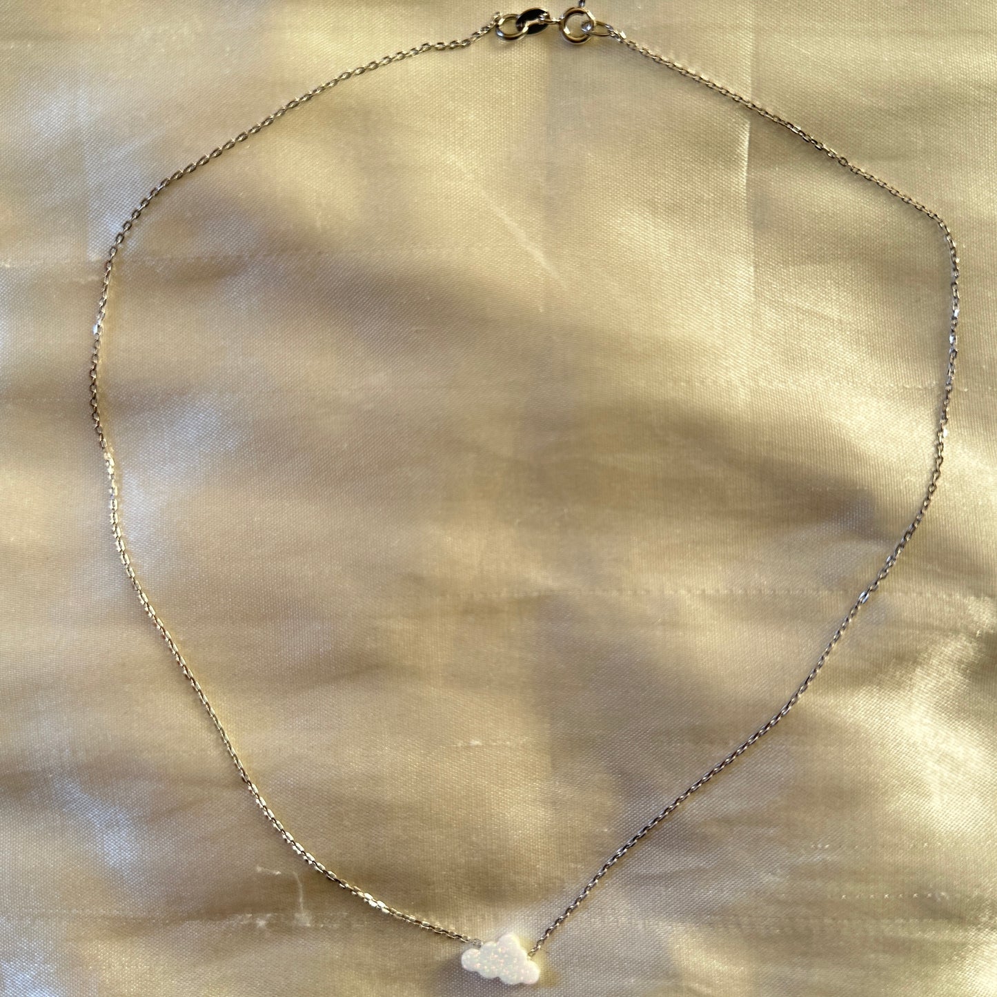 tiffany - opal necklace
