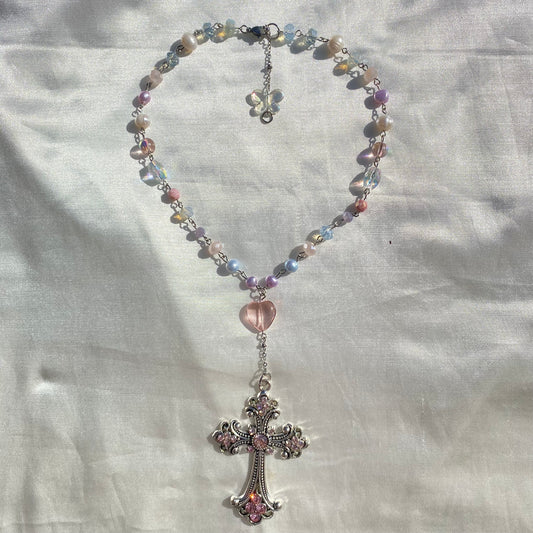 pastel rosary