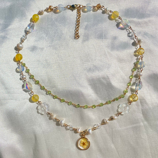 papaya necklace
