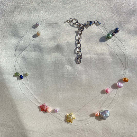 baby galaxy necklace